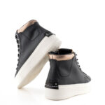 Crime London Sneakers Alta Donna Nera Platform
