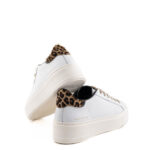 Crime London Sneakers Donna Platform Bianca E Cavallino Maculato