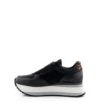 Crime London Sneakers Donna Nera Con Zeppa