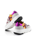 Emanuélle Vee Sneakers Donna Multicolore Con Logo Strass