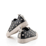 Emanuélle Vee Sneakers Donna Bassa Con Maxi Borchie