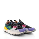Flower Mountain Sneakers Donna Yamano Nera Multicolor