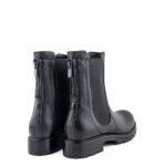 Hundred 100 Beatles Donna Pelle Nero Con Zip
