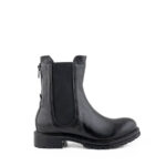 Hundred 100 Beatles Donna Pelle Nero Con Zip
