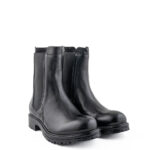 Hundred 100 Beatles Donna Pelle Nero Con Zip
