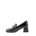 JD Mocassino Donna Naplak Nero Con Staffa Oro