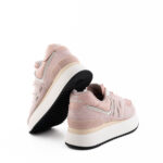 New Balance Sneakers Donna 574 Rosa Con Platform