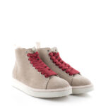 Panchic Polacco Donna Ghiaccio Con Lacci Bordeaux