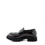Seboy's Mocassino Donna In Pelle Abrasivata Bordeaux