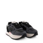 Sun 68 Sneakers Donna Nera E Grigia Con Paillettes