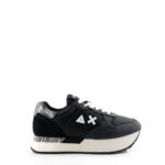 Sun 68 Sneakers Donna Pelle Nera