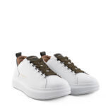 Alexander Smith Sneakers Uomo Wembley Bianca Lacci Verdi