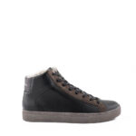 Crime London Essential High Sneakers Uomo Nera E Grigio