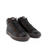 Crime London Essential High Sneakers Uomo Nera E Grigio