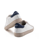 Crime London Sneakers Uomo Bianca E Cuoio