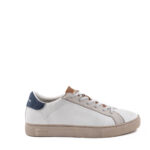 Crime London Sneakers Uomo Bianca E Cuoio
