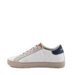 Crime London Sneakers Uomo Bianca E Cuoio