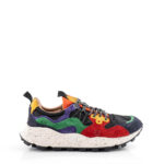 Flower Mountain Sneakers Uomo Yamano Nera Multicolor