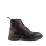 Lord Douglas Polacco Uomo Testa Moro Con Lacci Rossi
