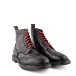 Lord Douglas Polacco Uomo Testa Moro Con Lacci Rossi