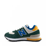New Balance Sneakers Uomo 574 Verde E Beige