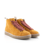 Panchic Polacco Uomo Ocra Con Lacci Cognac