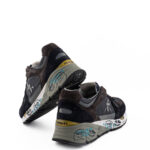 Premiata Sneakers Uomo Mase Blu E Grigia