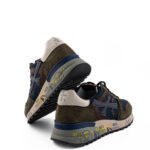 Premiata Sneakers Uomo Mick Verde E Blu