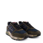 Premiata Sneakers Uomo Mick Verde E Blu