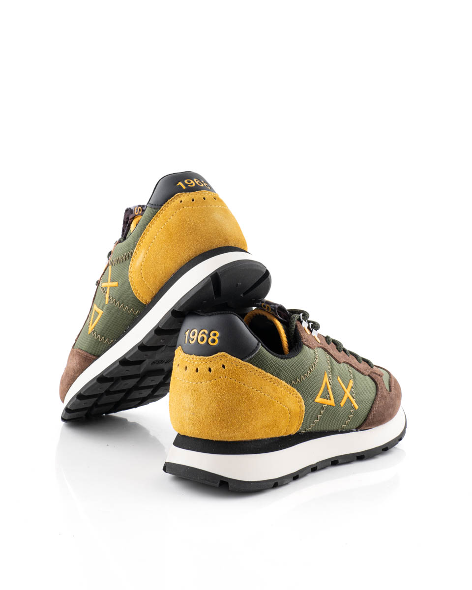 Scarpe TBS ALMERIO Uomo: Le Sneakers Che Uniscono Stile E Comodità! Colore Crema/Verde