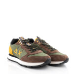 Sun 68 Sneakers Uomo Verde Militare Linea Camping