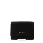 Coccinelle Mini Portafogli Donna Con Bottone Nero