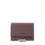 Coccinelle Mini Portafogli Donna Con Bottone Lilla