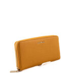 Coccinelle Portafogli Donna Zip Around Ocra