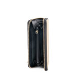Love Moschino Portafogli Donna Zip Around Saffiano Oro