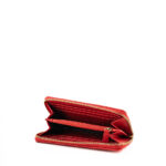 Love Moschino Portafoglio Zip Around Donna Matelassè Rosso