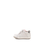 Falcotto Polacchina Bimba Bianca Con Velcro E Dettagli Zebra