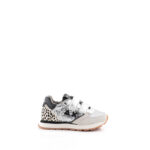 Sun 68 Sneakers Bambina Argento Con Glitter E Cavallino
