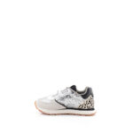 Sun 68 Sneakers Bambina Argento Con Glitter E Cavallino