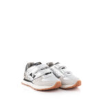 Sun 68 Sneakers Bambina Argento Con Glitter E Cavallino