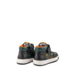 Nero Giardini Jr Scarpa Bambino Basket Nero E Verde