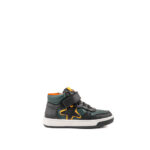 Nero Giardini Jr Scarpa Bambino Basket Nero E Verde