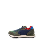 Sun 68 Sneakers Bambino Verde Con Logo Fulmine E Stringa