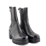 RPK Beatles Donna Nero Con Tacco E Carrarmato