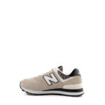New Balance Sneakers Donna 574 Bianco Sporco Con Dettagli Maculati