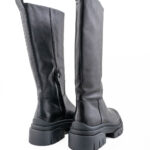 Ash Stivale Donna Nero Con Carrarmato