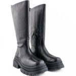 Ash Stivale Donna Nero Con Carrarmato