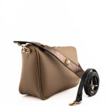 GUM Borsa A Spalla Donna Beige Piccola