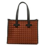 Bprime Borsa Donna Shopping Tote Cuoio