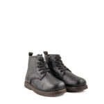 Grunland Junior Anfibio Bambini Nero Con Impunture Gialle